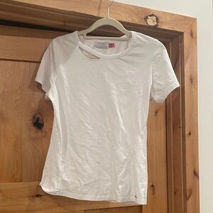 Women's White Short Sleeve Tee